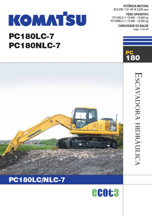 Excavatoare pe șenile Komatsu PC180LC-7