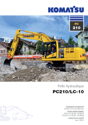 Excavatoare pe șenile Komatsu PC210-10
