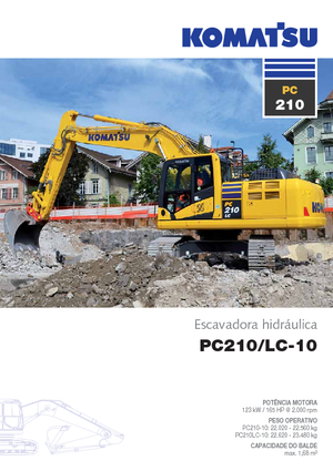Excavatoare pe șenile Komatsu PC210-10