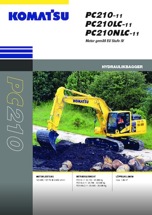 Excavatoare pe șenile Komatsu PC210LC-11E0