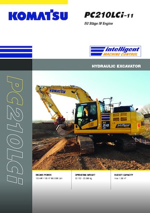 Excavatoare pe șenile Komatsu PC210LCi-11E0