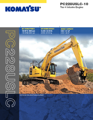 Excavatoare pe șenile Komatsu PC228ULC-10