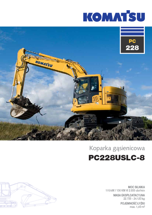 Excavatoare pe șenile Komatsu PC228US-LC-8