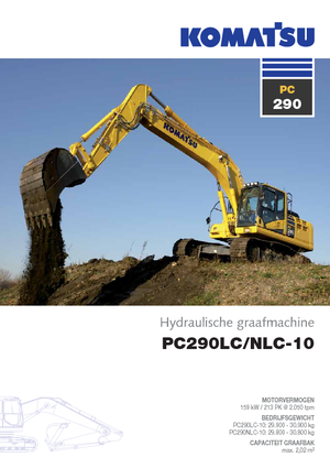 Excavatoare pe șenile Komatsu PC290LC-10