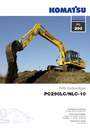 Excavatoare pe șenile Komatsu PC290LC-10