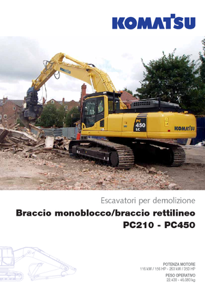 Excavatoare pe șenile Komatsu PC290LC-8