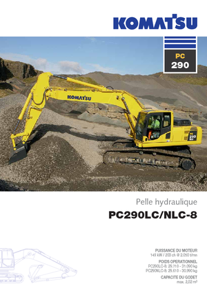 Excavatoare pe șenile Komatsu PC290LC-8