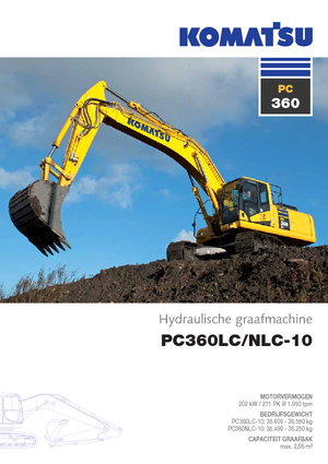 Excavatoare pe șenile Komatsu PC360LC-10