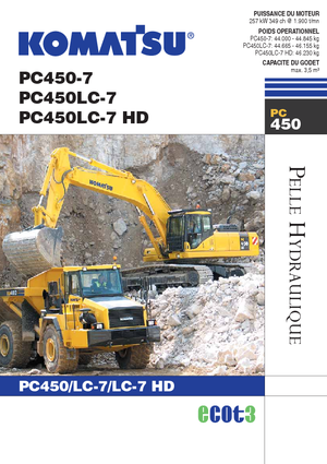 Excavatoare pe șenile Komatsu PC450LC-7