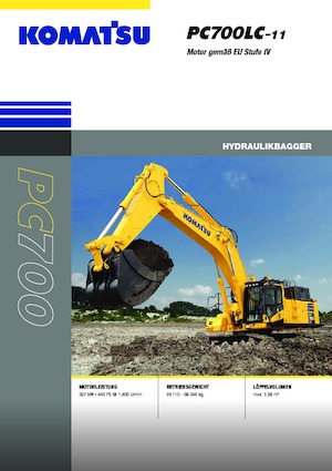 Excavatoare pe șenile Komatsu PC700LC-11E0