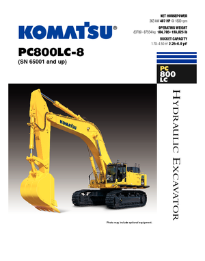 Excavatoare pe șenile Komatsu PC800-8 E0