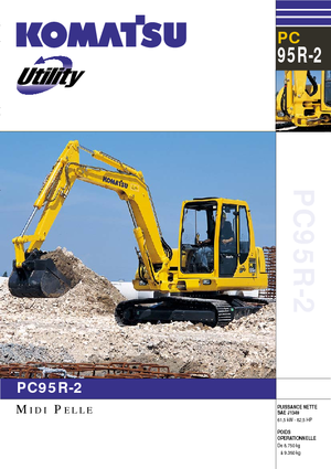 Excavatoare pe șenile Komatsu PC95R-2