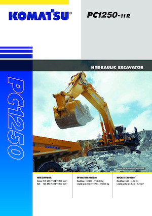 Excavatoare pe șenile Komatsu PC1250-11R
