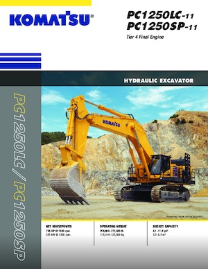 Excavatoare pe șenile Komatsu PC1250LC-11