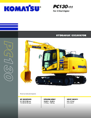 Excavatoare pe șenile Komatsu PC130-11