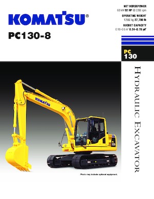 Excavatoare pe șenile Komatsu PC130-8