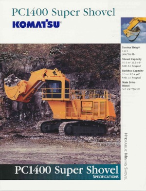 Excavatoare pe șenile Komatsu PC8000