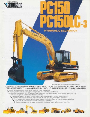 Excavatoare pe șenile Komatsu PC150