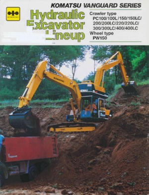 Excavatoare pe șenile Komatsu PC100