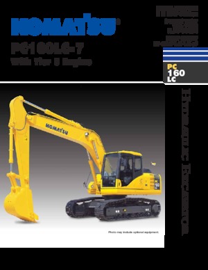 Excavatoare pe șenile Komatsu PC160LC-7