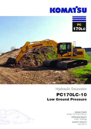 Excavatoare pe șenile Komatsu PC170LC-10 LGP