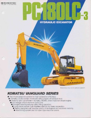 Excavatoare pe șenile Komatsu PC180LC-3