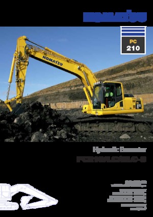 Excavatoare pe șenile Komatsu PC210-8
