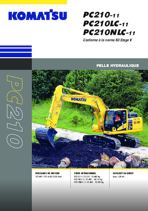 Excavatoare pe șenile Komatsu PC210NLC-11E0