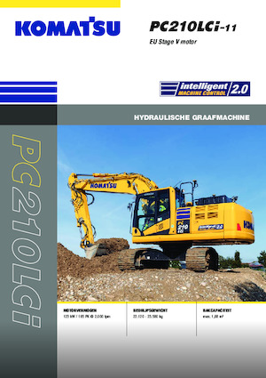 Excavatoare pe șenile Komatsu PC210LCi-11E0