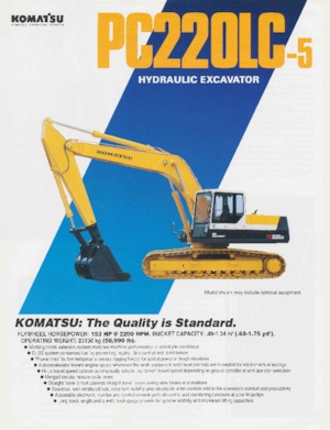 Excavatoare pe șenile Komatsu PC220-5