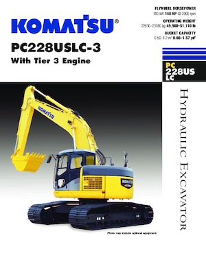 Excavatoare pe șenile Komatsu PC228US-LC-3