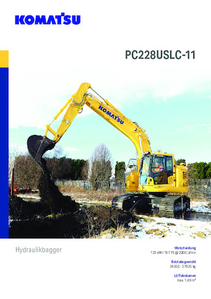 Excavatoare pe șenile Komatsu PC228USLC-11E0