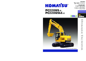 Excavatoare pe șenile Komatsu PC228USLC-8