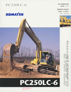 Excavatoare pe șenile Komatsu PC250LC-6
