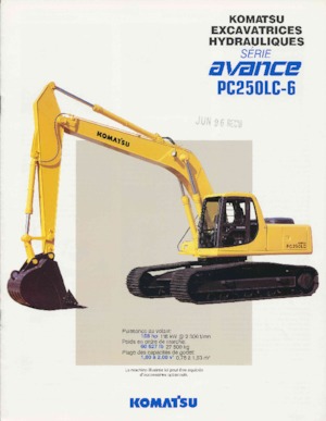 Excavatoare pe șenile Komatsu PC250LC-6