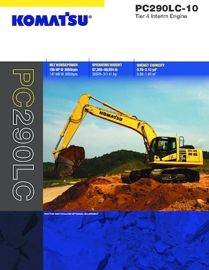 Excavatoare pe șenile Komatsu PC290LC-10
