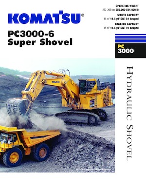 Excavatoare pe șenile Komatsu PC3000-6