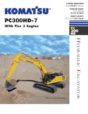 Excavatoare pe șenile Komatsu PC300HD-7