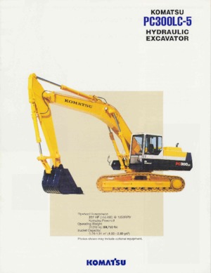 Excavatoare pe șenile Komatsu PC300LC-5