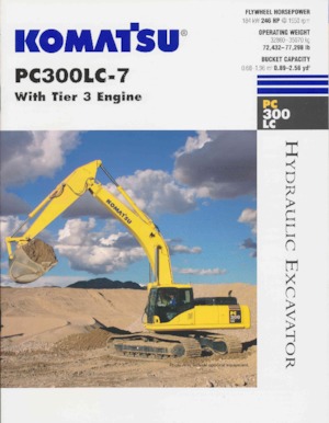 Excavatoare pe șenile Komatsu PC300LC-7