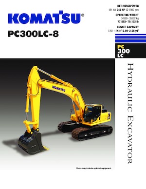 Excavatoare pe șenile Komatsu PC300LC-8