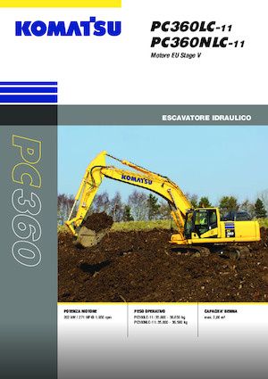Excavatoare pe șenile Komatsu PC360LC-11E0
