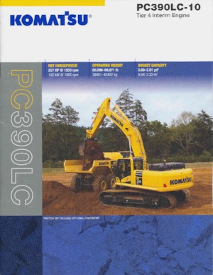 Excavatoare pe șenile Komatsu PC390LC-10 SLF