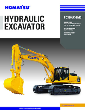 Excavatoare pe șenile Komatsu PC390LC-8M0