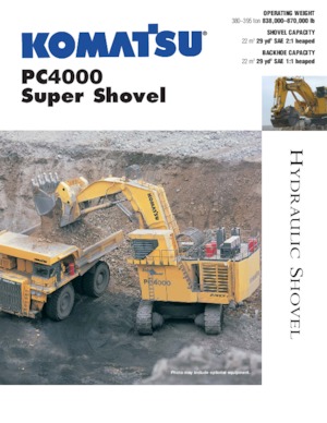 Excavatoare pe șenile Komatsu PC4000