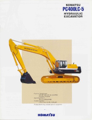 Excavatoare pe șenile Komatsu PC400LC-5