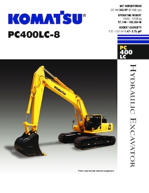 Excavatoare pe șenile Komatsu PC400LC-8