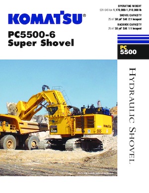 Excavatoare pe șenile Komatsu PC5500-6