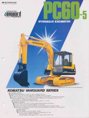 Excavatoare pe șenile Komatsu PC60-5