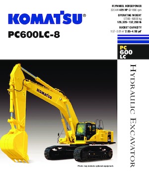 Excavatoare pe șenile Komatsu PC600LC-8